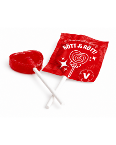 Hj&auml;rtformad godisklubba 